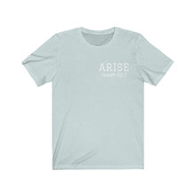 Load image into Gallery viewer, Arise Unisex Jersey Short Sleeve Tee with Arise scripture