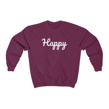 Load image into Gallery viewer, Arise 'Happy' Unisex Heavy Blend™ Crewneck Sweatshirt