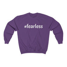 Load image into Gallery viewer, Arise '#fearless' Unisex Heavy Blend™ Crewneck Sweatshirt