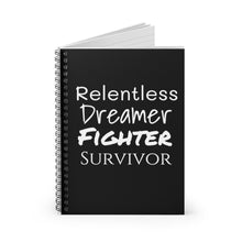 Load image into Gallery viewer, Survivor Spiral Notebook - Ruled Line