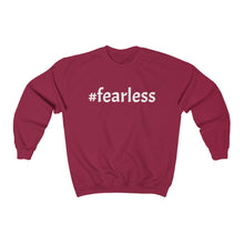 Load image into Gallery viewer, Arise '#fearless' Unisex Heavy Blend™ Crewneck Sweatshirt