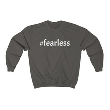 Load image into Gallery viewer, Arise '#fearless' Unisex Heavy Blend™ Crewneck Sweatshirt