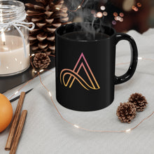 Load image into Gallery viewer, Arise Academy Black mug 11oz with exclusive Arise symbol
