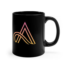 Load image into Gallery viewer, Arise Academy Black mug 11oz with exclusive Arise symbol
