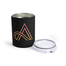 Load image into Gallery viewer, Arise Academy Tumbler 10oz in black with exclusive Arise symbol
