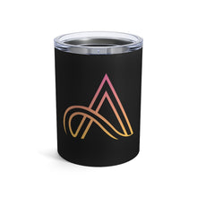 Load image into Gallery viewer, Arise Academy Tumbler 10oz in black with exclusive Arise symbol
